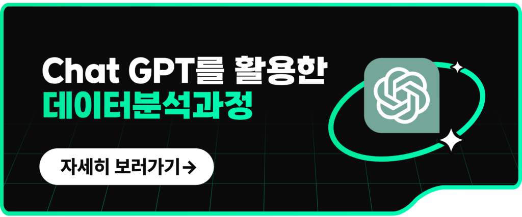 Chat GPT를 활용한 데이터 분석 과정